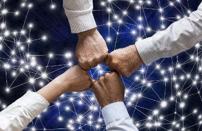 Trust network graphic